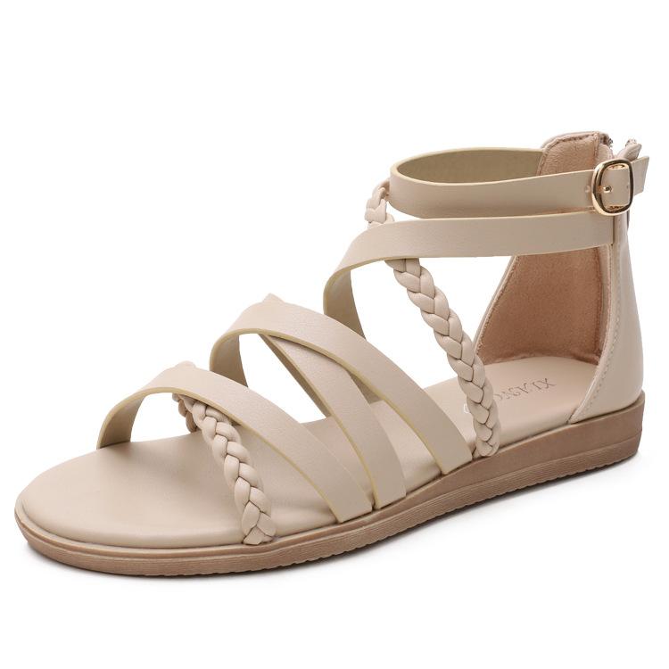 Summer Braided Roman Sandals