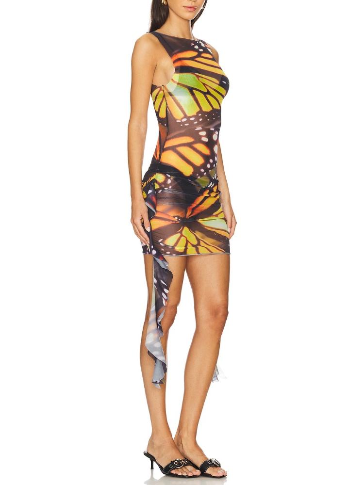 Butterfly Tassel Dress