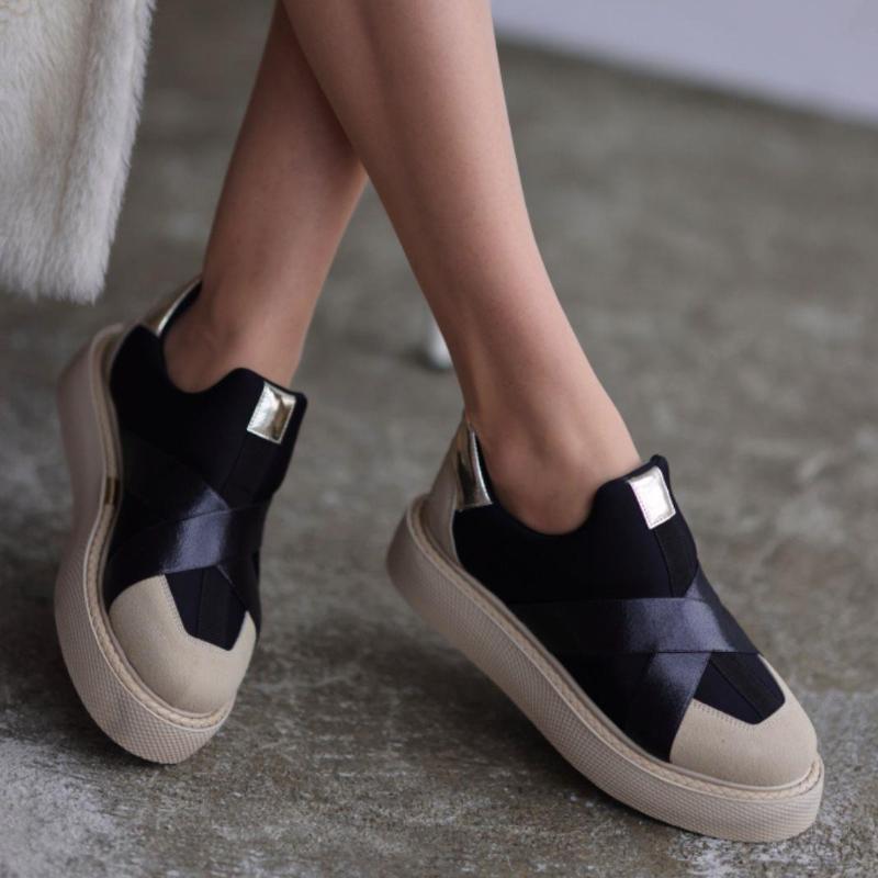 Rubber Detailed Women's Sneakers