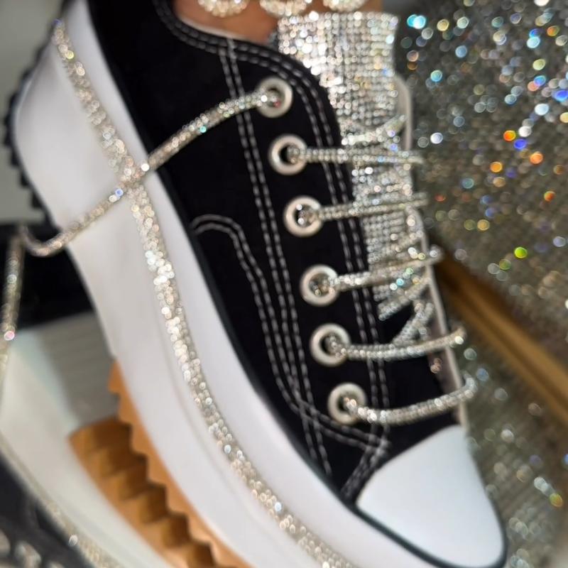 Rhinestone Sparkle Sneakers