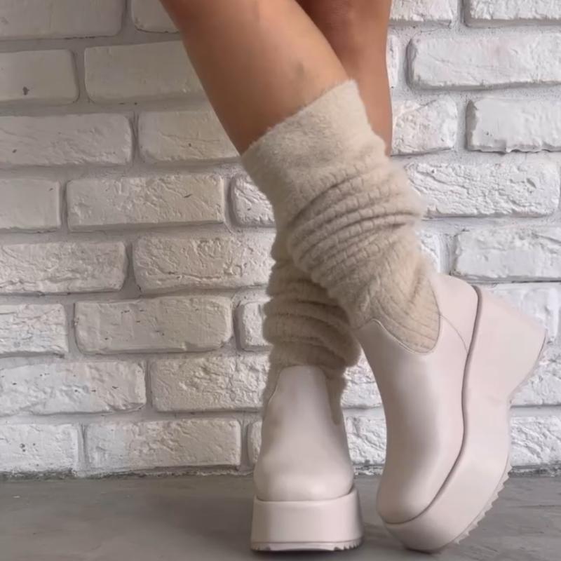 Knit Stretch Women's Boots