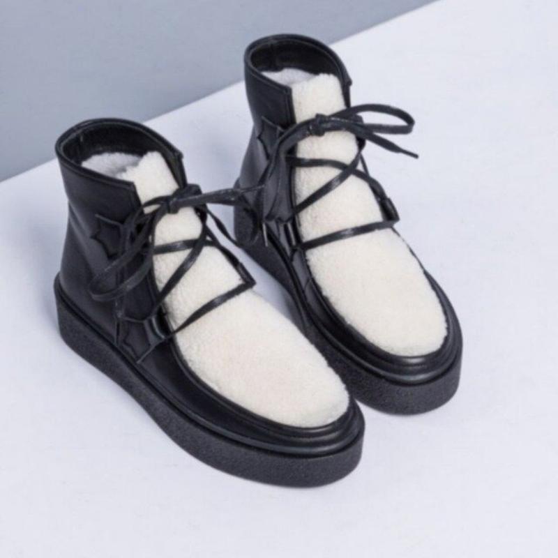 Plush Snow Ankle Boots