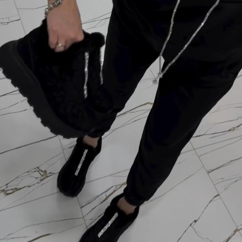 Fashion Rhinestone Sparkle Sneakers