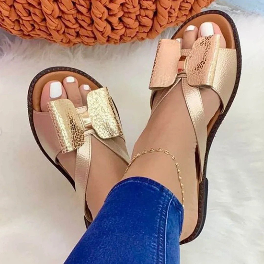 Women's Summer Cute Butterfly-Knot Casual Sandals