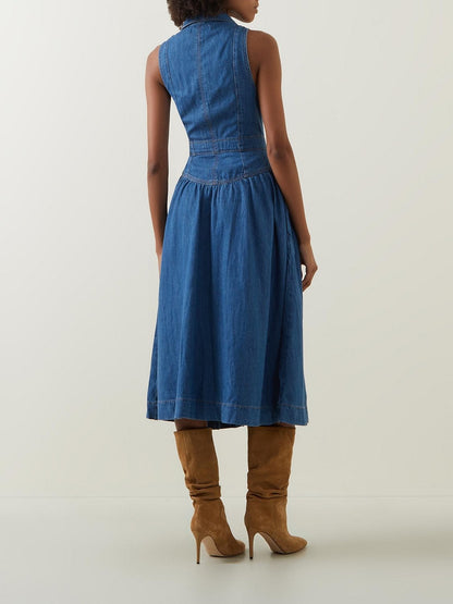 Trench Coat Belt Latest Denim Dress