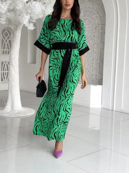 Green Zebra Robe