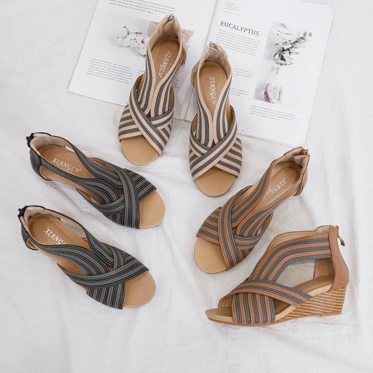 Wedge Roman Sandals