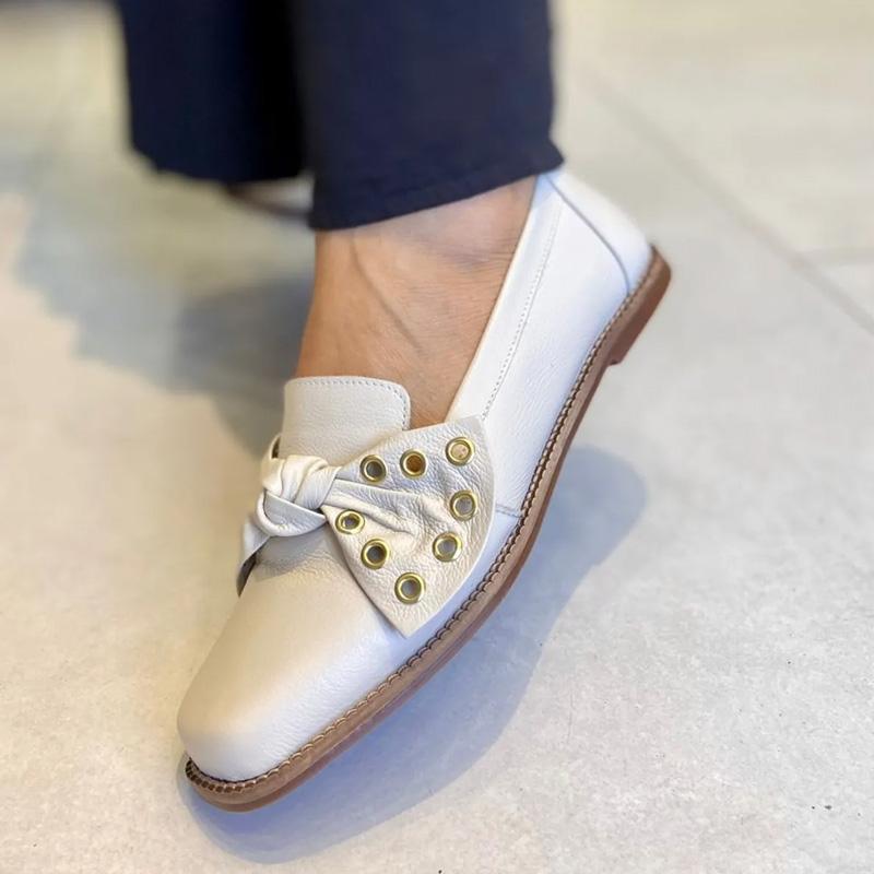 Casual Soft Sole Flat Square Toe Shoes