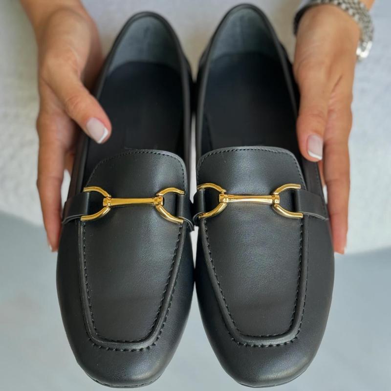 Women's Casual Leather Mules Shoes