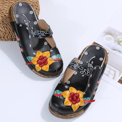 Long-Lasting Wear Handemade Wooden Clog Sandal