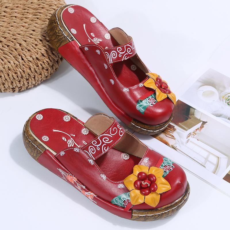 Long-Lasting Wear Handemade Wooden Clog Sandal