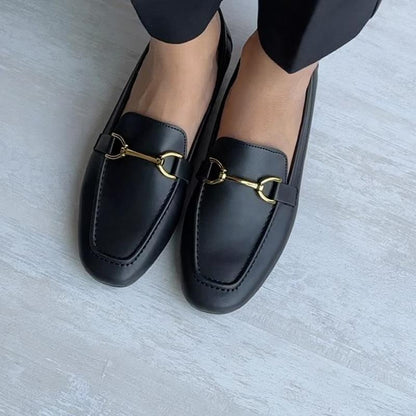 Women's Casual Leather Mules Shoes