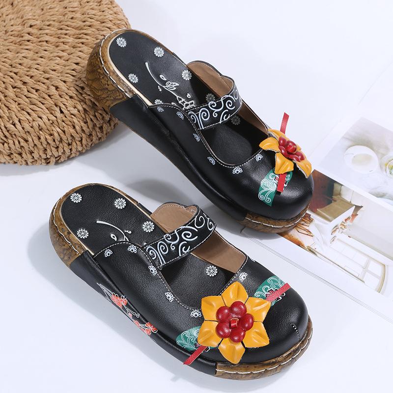 Long-Lasting Wear Handemade Wooden Clog Sandal