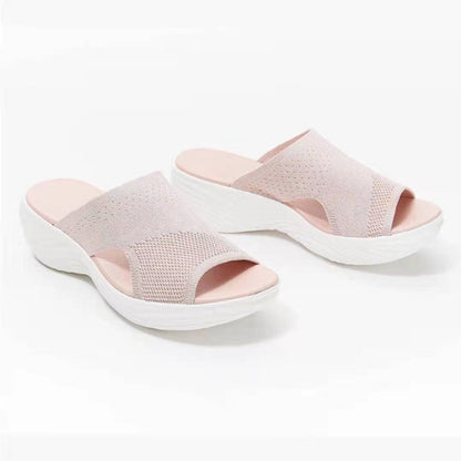 Women's Knit Cut-out Slippers