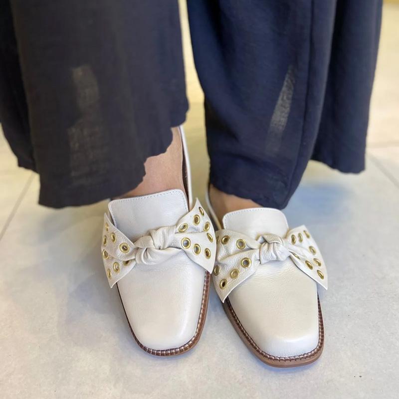 Casual Soft Sole Flat Square Toe Shoes