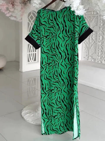 Green Zebra Robe