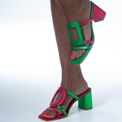 Asymmetrical Design Heels