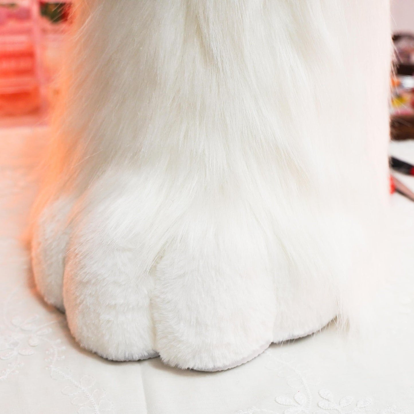 Furry Paw Cosplay Straight Boots