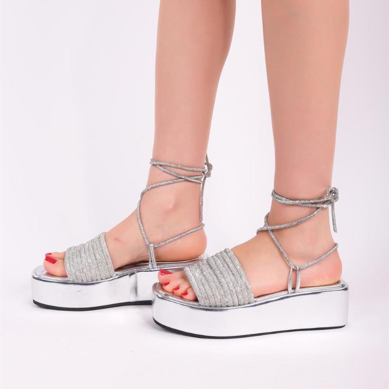 🔥Limited Time Offer 49% OFF🔥Crystal Stone Platform Shoes