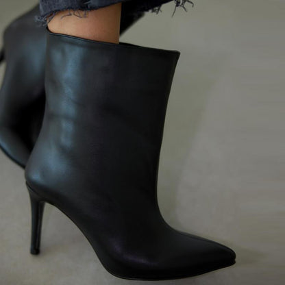 Pointed Toe Thin Heel Women's Boots