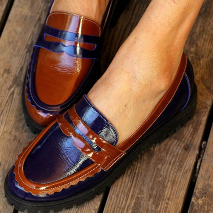 Vintage Patent Leather Loafers