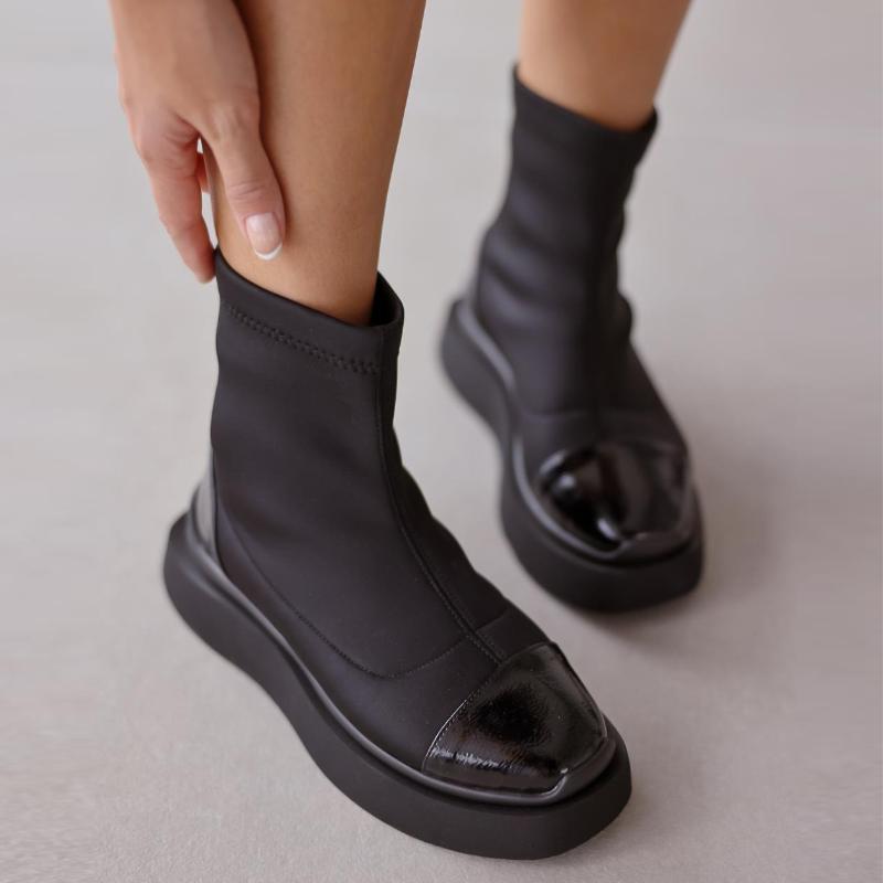 Women's Leather Casual Boots