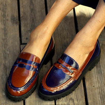 Vintage Patent Leather Loafers