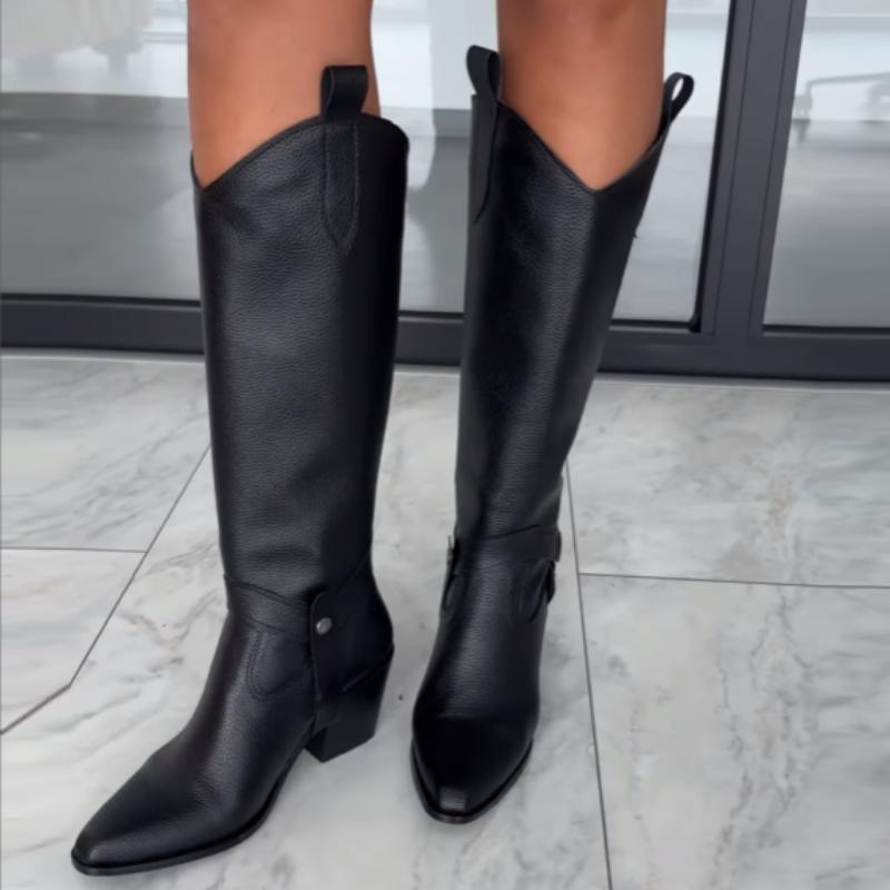 Women's Boots with Removable Detail