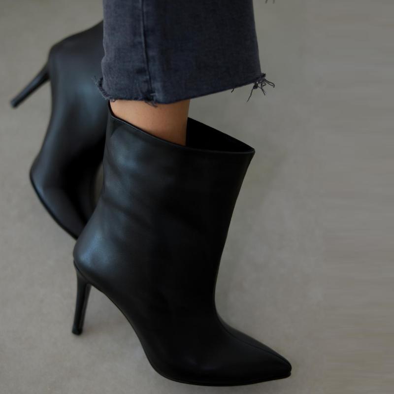 Pointed Toe Thin Heel Women's Boots