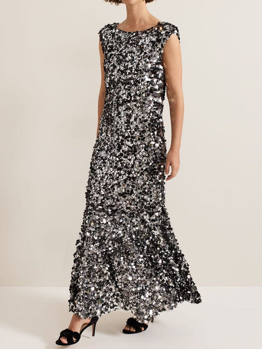 Sequin Maxi Dress