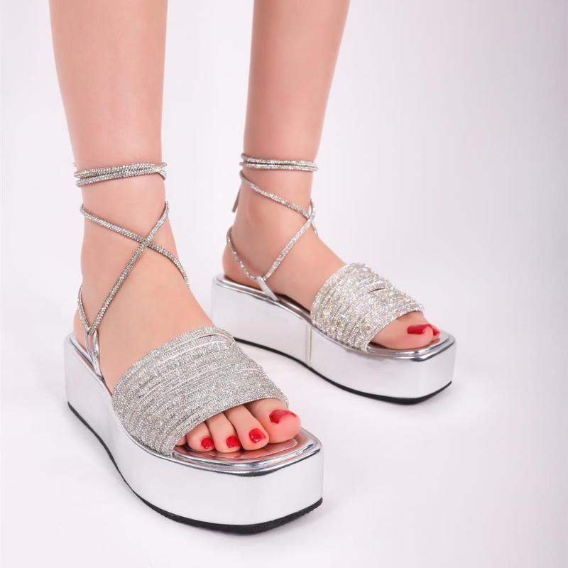 🔥Limited Time Offer 49% OFF🔥Crystal Stone Platform Shoes